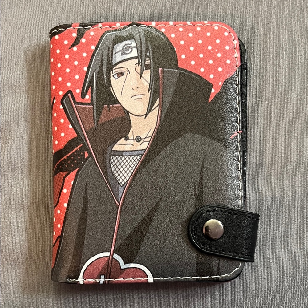 Naruto Itachi brand new anime snap wallet